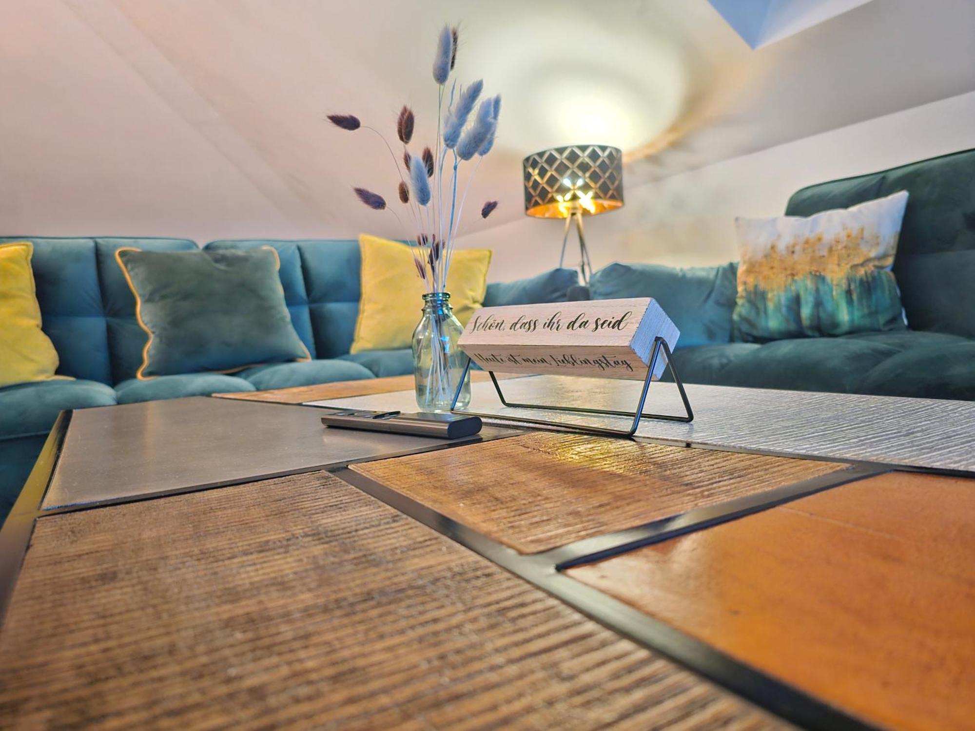Design-Penthouse I 90Qm I Europapark 20 Min I Boxspring I Nespresso I Parking Apartment Lahr  Luaran gambar
