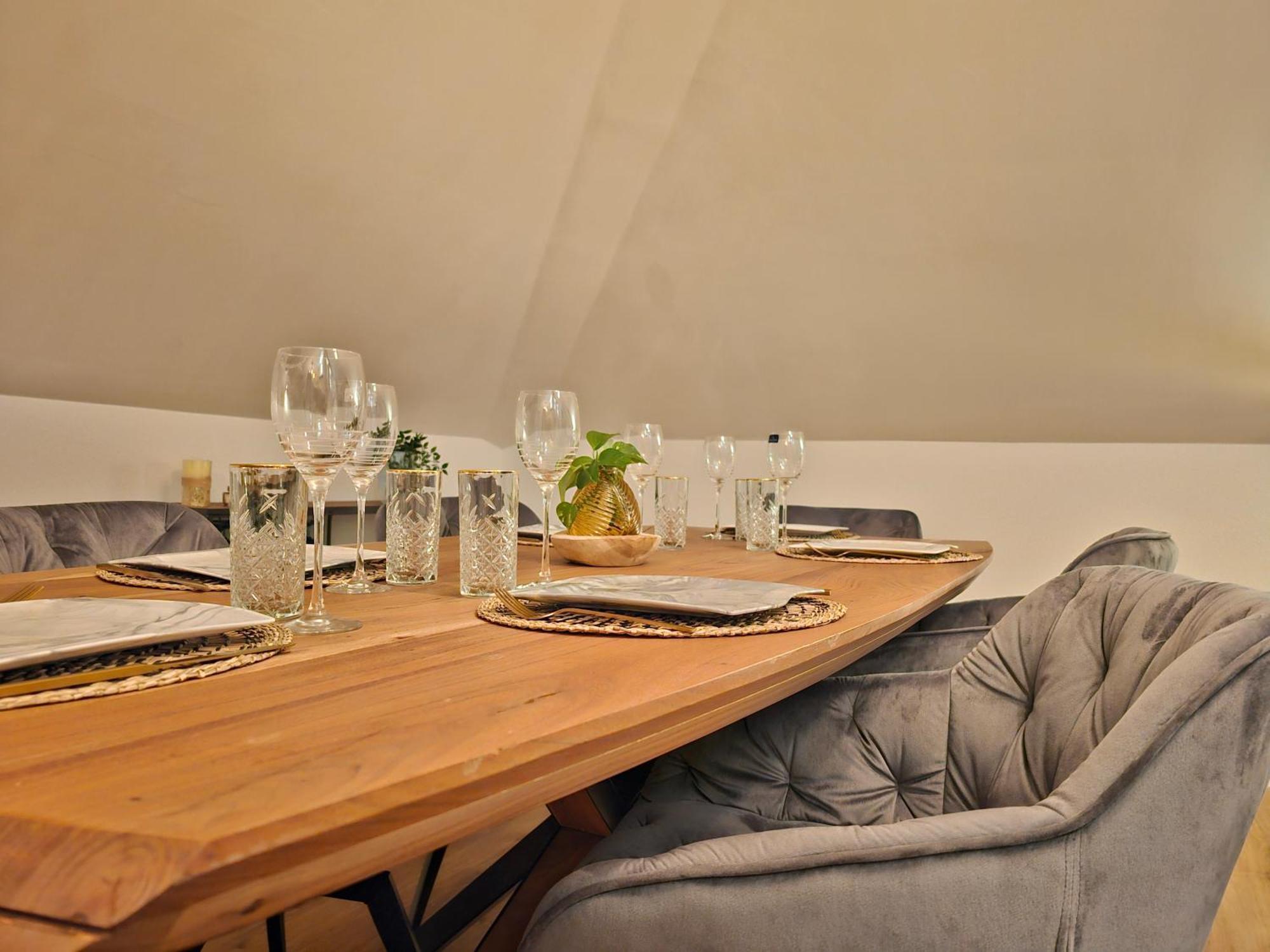 Design-Penthouse I 90Qm I Europapark 20 Min I Boxspring I Nespresso I Parking Apartment Lahr  Luaran gambar