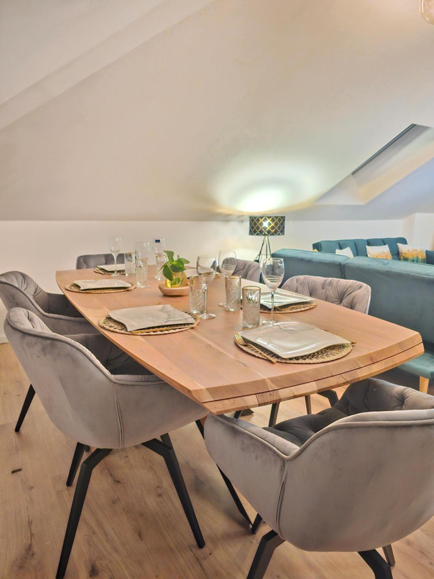 Design-Penthouse I 90Qm I Europapark 20 Min I Boxspring I Nespresso I Parking Apartment Lahr  Luaran gambar