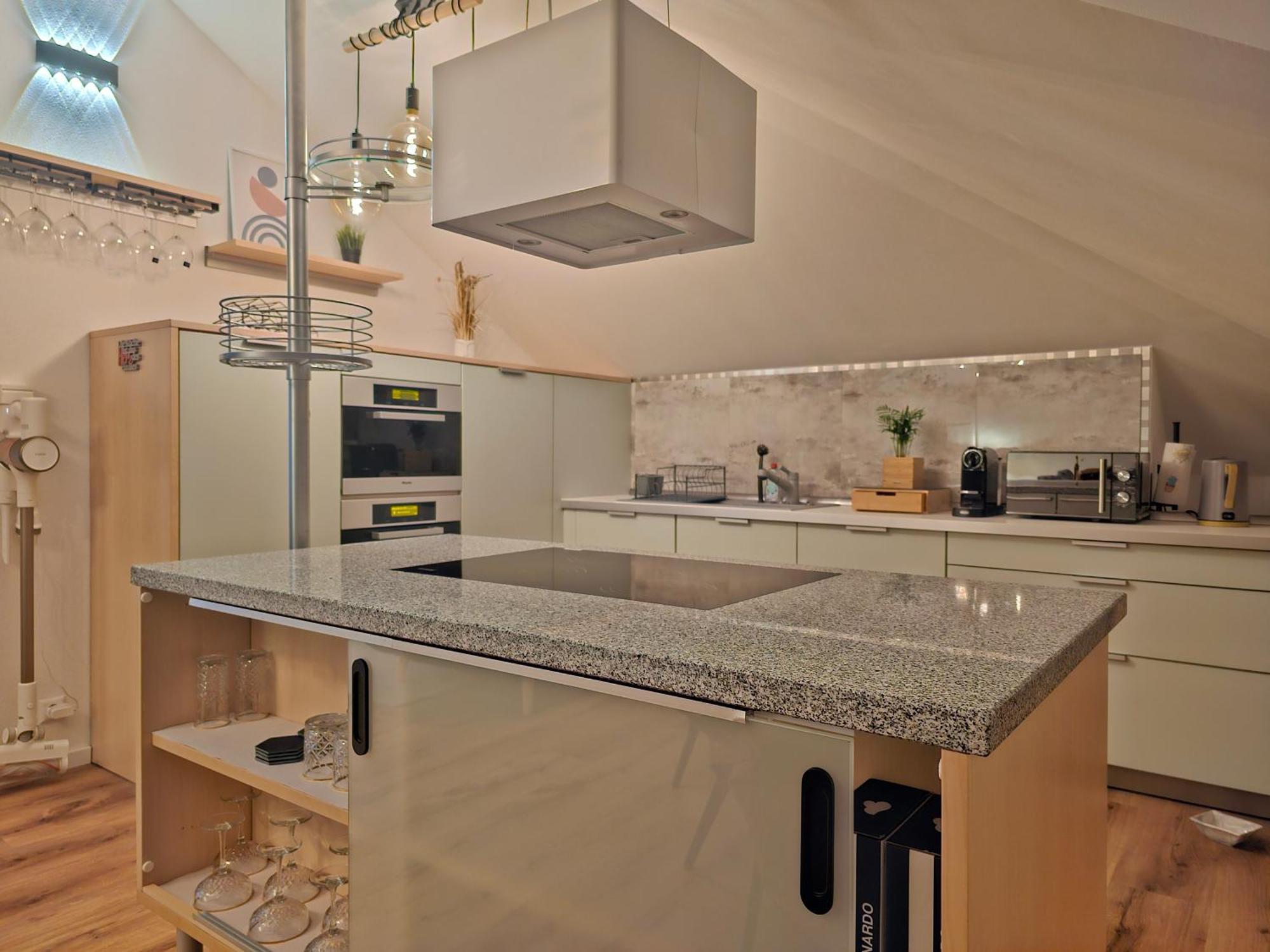 Design-Penthouse I 90Qm I Europapark 20 Min I Boxspring I Nespresso I Parking Apartment Lahr  Luaran gambar