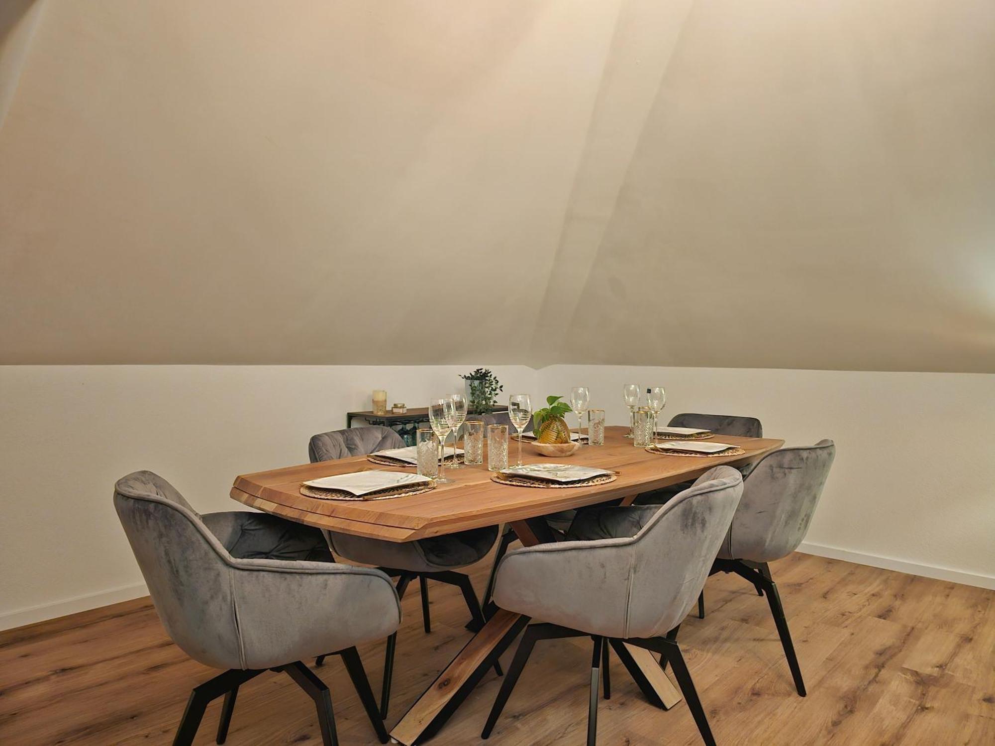 Design-Penthouse I 90Qm I Europapark 20 Min I Boxspring I Nespresso I Parking Apartment Lahr  Luaran gambar